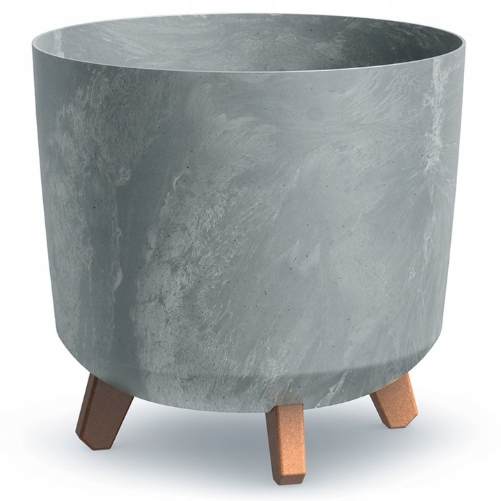 Doniczka Gracia Tubus Beton Effect beton