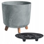 Doniczka Gracia Tubus Beton Effect beton