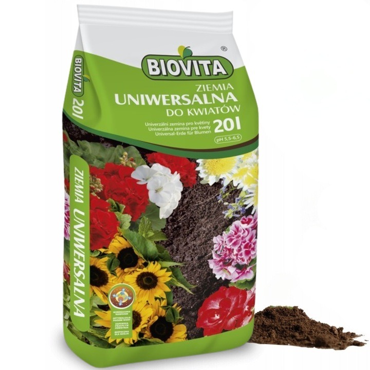 Ziemia uniwersalna do kwiatów BIOVITA