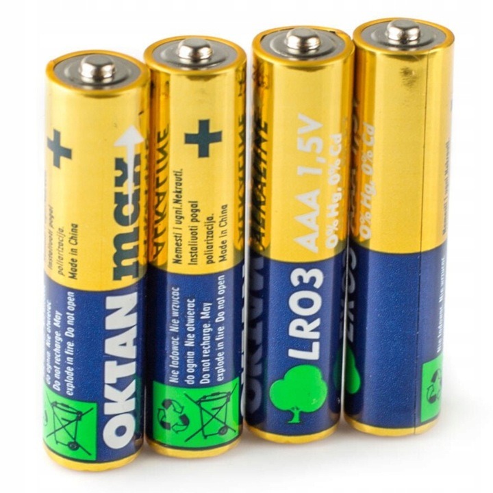 Baterie alkaiczne OKTAN MAX LR03 AAA 1,5V