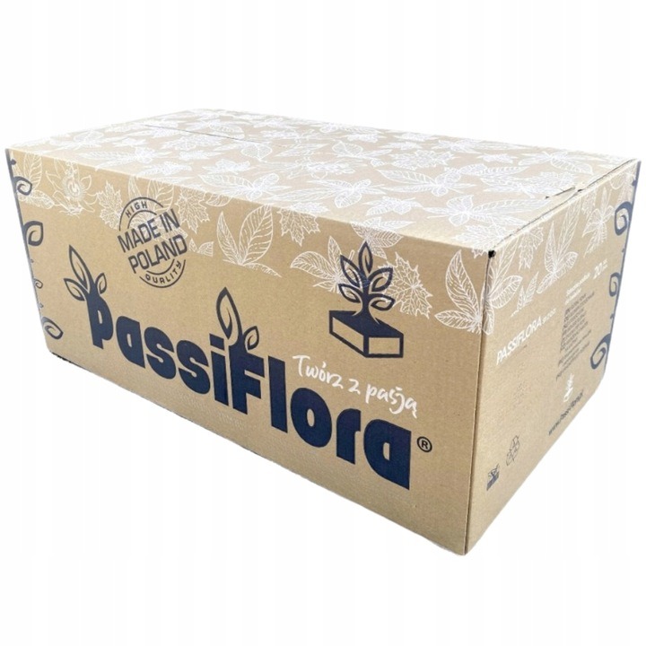 Gąbka florystyczna SUCHA do kwiatów sztucznych PASSIFLORA Szara