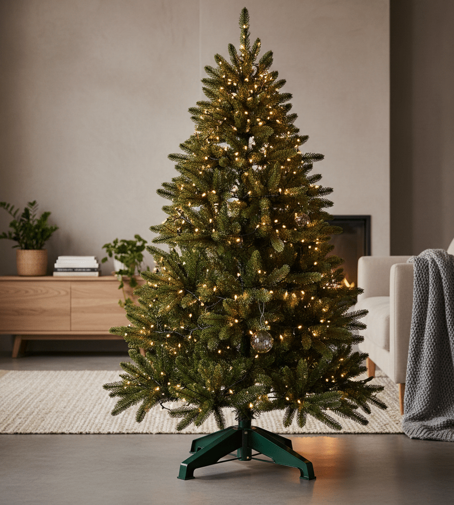 Nowoczesne stojaki pod choinkę do salonu – oferta Hurtowni Cyprys